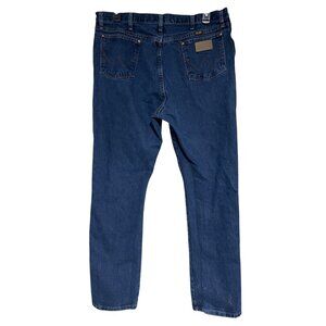 Wrangler Relaxed Fit Blue Denim Jeans Classic Fit Mens Size 40 Measures 37X33